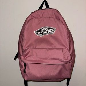 Vans pink laptop bookbag